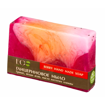 ECOLAB NATURALNE GLICERYNOWE MYDŁO JAGODOWE 130g